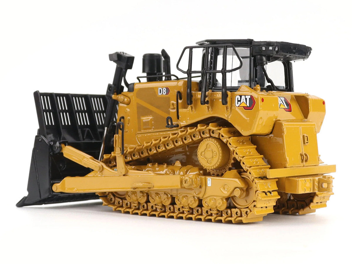 CAT Caterpillar D8 Track-Type Dozer (Waste Handler Configuration) Yellow "High Line" Series 1/50 Diecast Model by Diecast Masters-2