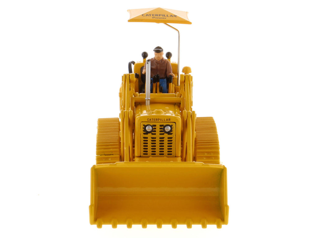 CAT Caterpillar 977D Traxcavator Yellow with Operator "Vintage Series" 1/50 Diecast Model by Diecast Masters-0