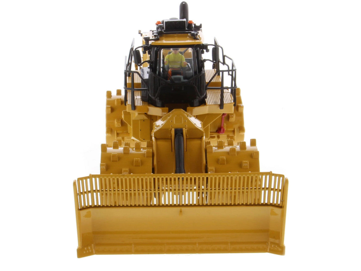 CAT Caterpillar 836 Landfill Compactor Yellow "High Line" Series 1/50 Diecast Model by Diecast Masters-2