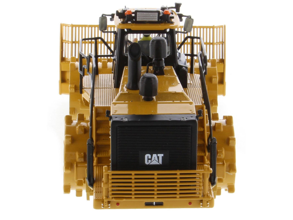 CAT Caterpillar 836 Landfill Compactor Yellow "High Line" Series 1/50 Diecast Model by Diecast Masters-3