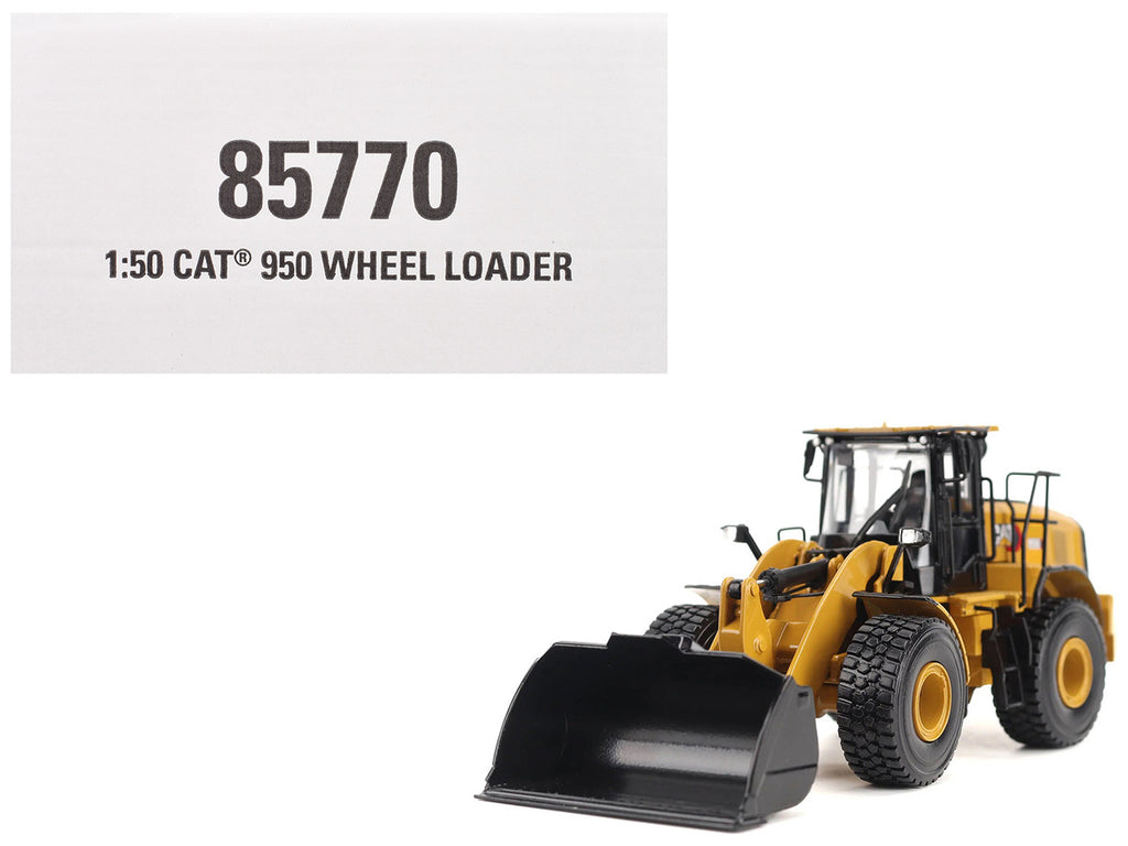 CAT Caterpillar 950 Wheel Loader Yellow "High Line" Series 1/50 Diecast Model by Diecast Masters-4