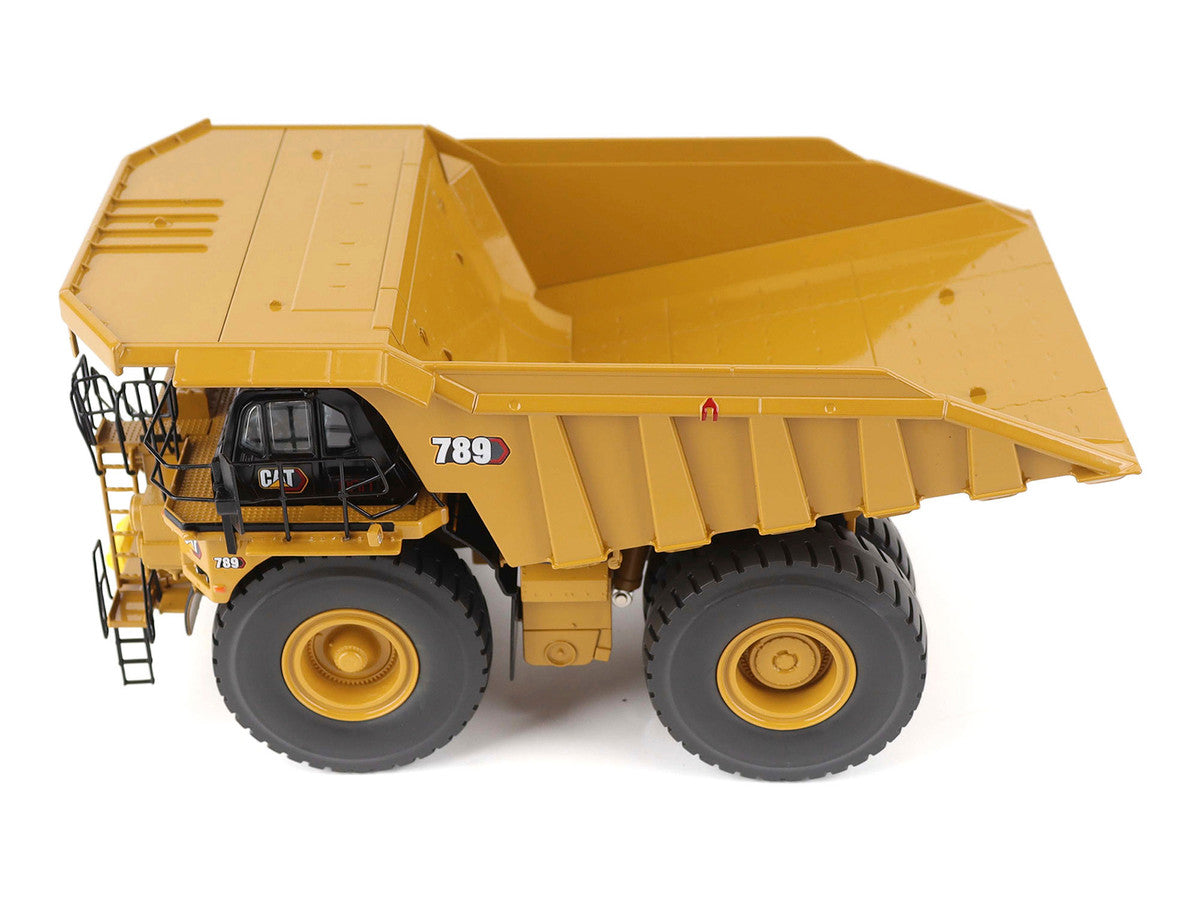 CAT Caterpillar 789 Mining Truck Yellow "High Line" Series 1/50 Diecast Model by Diecast Masters-1