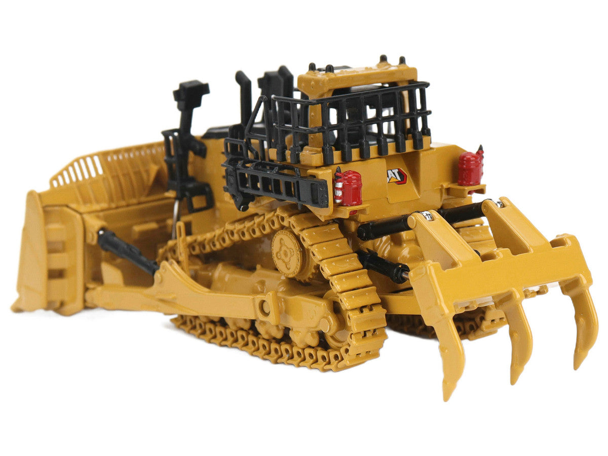 CAT Caterpillar D11 Track Type Dozer TKN Design Yellow "High Line" Series 1/87 (HO) Diecast Model by Diecast Masters-3