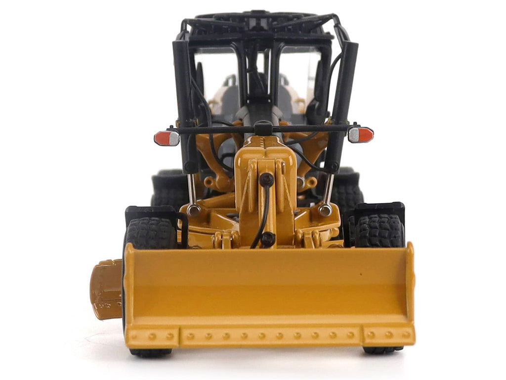 CAT Caterpillar 140 JOY Motor Grader Yellow with Black Top "High Line" Series 1/50 Diecast Model by Diecast Masters-2