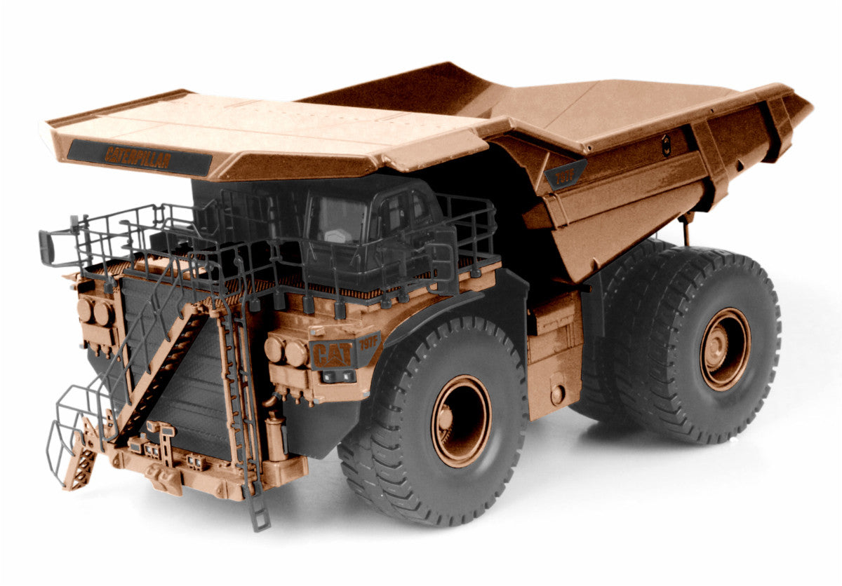 CAT Caterpillar 797F 4 Tier Mining Truck Copper Finish Special Edition "Commemorative" Series 1/50 Diecast Model by Diecast Masters-1