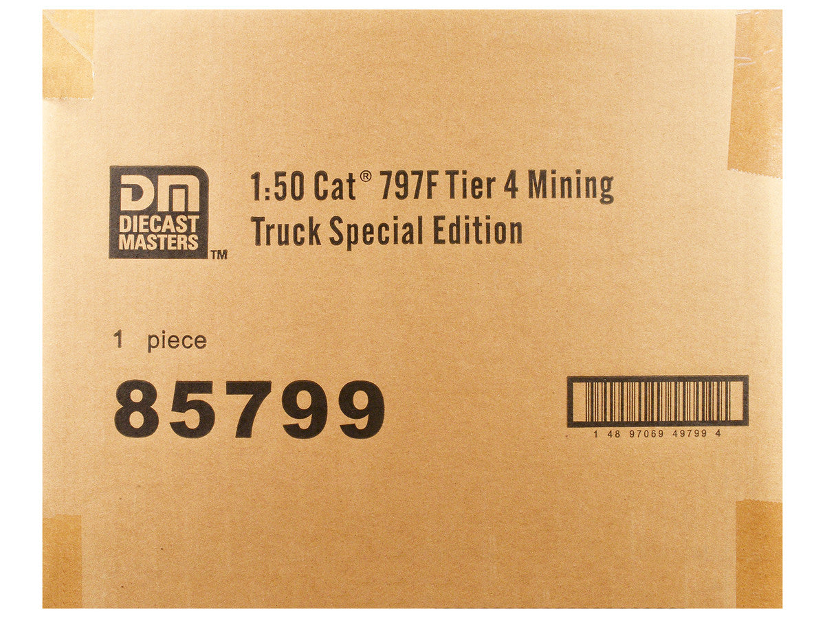 CAT Caterpillar 797F 4 Tier Mining Truck Copper Finish Special Edition "Commemorative" Series 1/50 Diecast Model by Diecast Masters-2