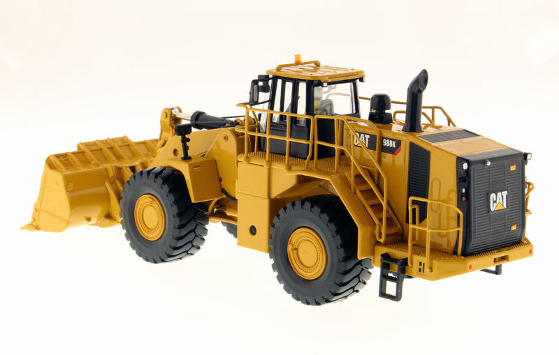 CAT Caterpillar 988K Wheel Loader with Operator "High Line Series" 1/50 Diecast Model by Diecast Masters-1