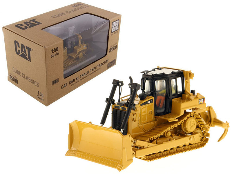 CAT Caterpillar D6R Track Type Tractor with Operator "Core Classics Series" 1/50 Diecast Model by Diecast Masters-0