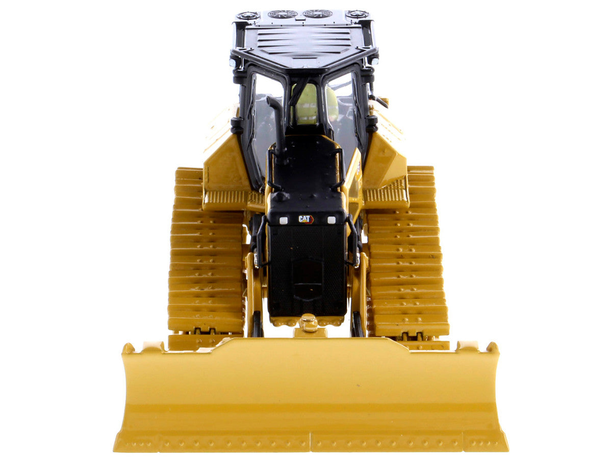CAT Caterpillar D5 LGP VPAT Track Type Tractor Dozer Yellow with Operator "High Line" Series 1/50 Diecast Model by Diecast Masters-3