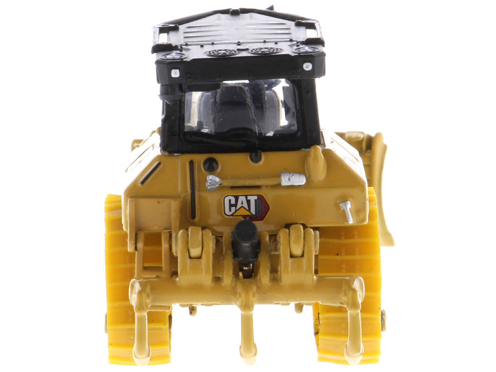 CAT Caterpillar D5 Track-Type Dozer Yellow with Fine Grading Undercarriage and Foldable Blade "High Line Series" 1/87 (HO) Scale Diecast Model by Diecast Masters-4