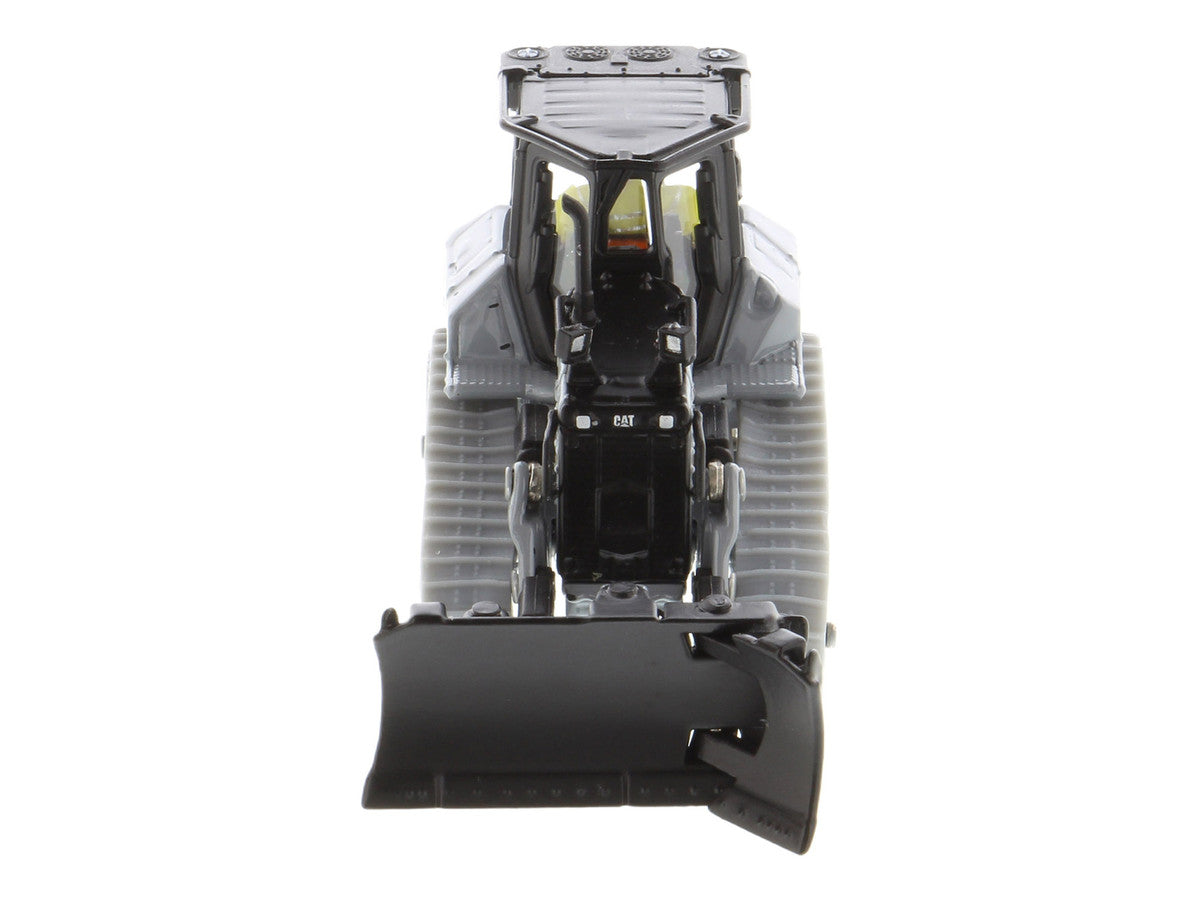 CAT Caterpillar D5 Track-Type Dozer "Centennial" Gray with Operator "High Line Series" 1/87 (HO) Diecast Model by Diecast Masters-0