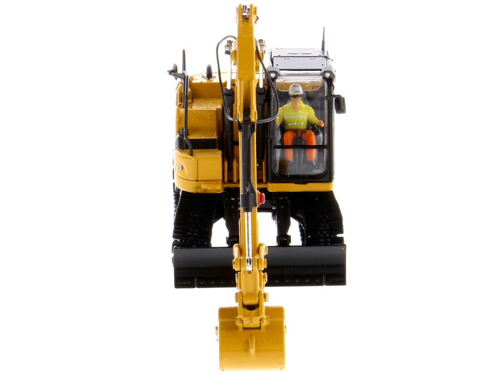 CAT Caterpillar 315 Track Type Hydraulic Excavator Yellow with Operator "High Line" Series 1/50 Diecast Model by Diecast Masters-3