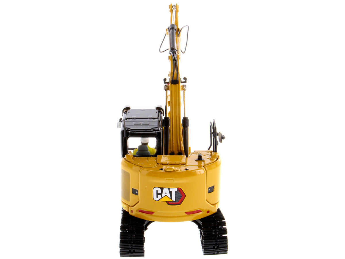 CAT Caterpillar 315 Track Type Hydraulic Excavator Yellow with Operator "High Line" Series 1/50 Diecast Model by Diecast Masters-4