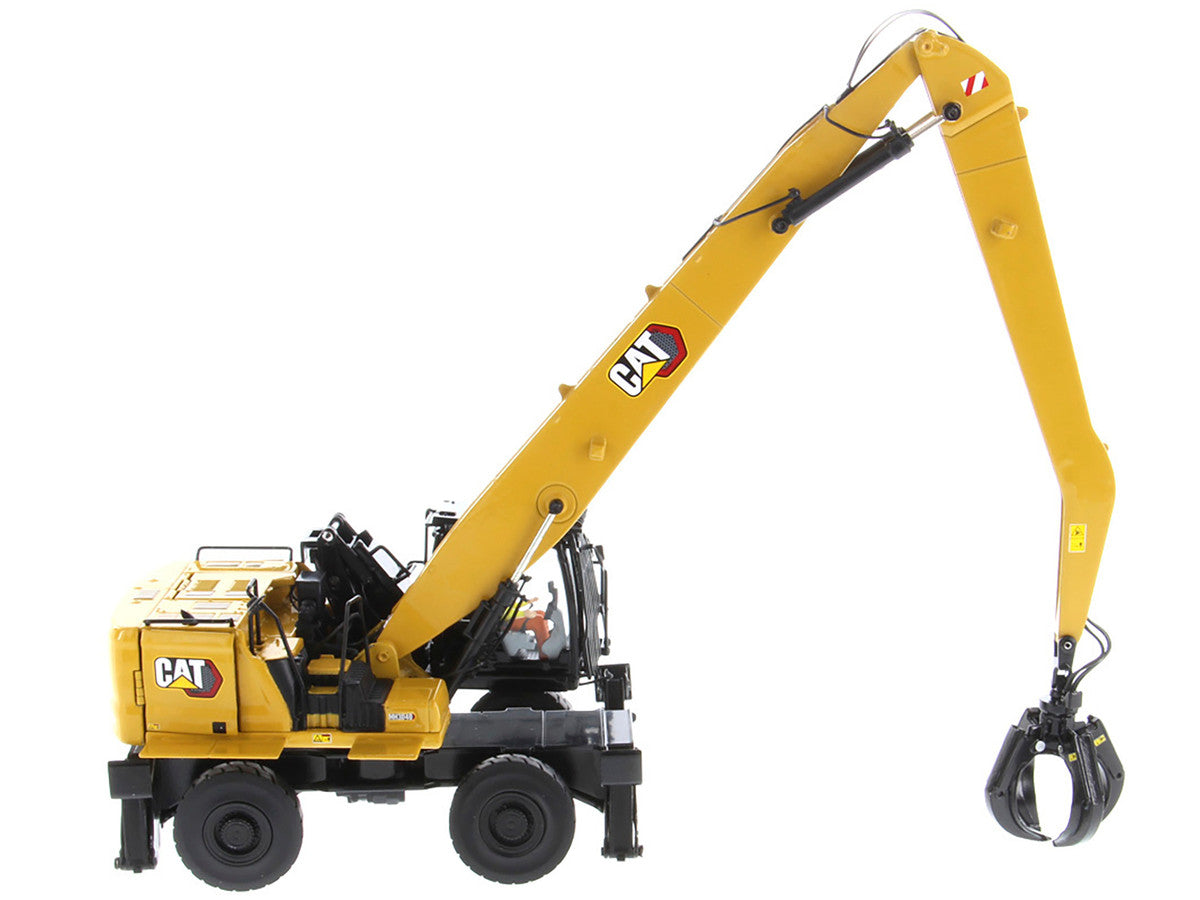 CAT Caterpillar MH3040 Wheel Material Handler with Operator "High Line Series" 1/50 Diecast Model by Diecast Masters-2