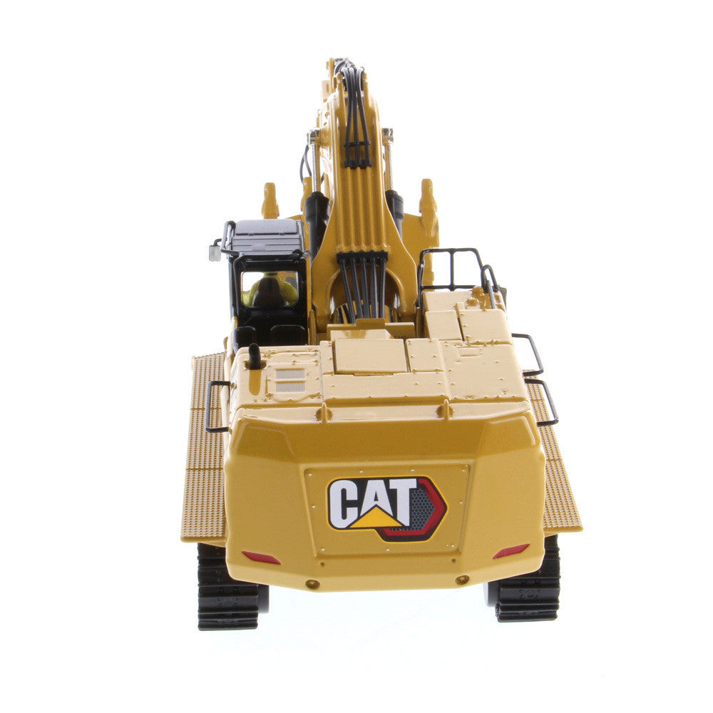 CAT Caterpillar 395 Next Generation Hydraulic Excavator "Mass Excavation Version" Yellow "High Line Series" 1/50 Diecast Model by Diecast Masters-0