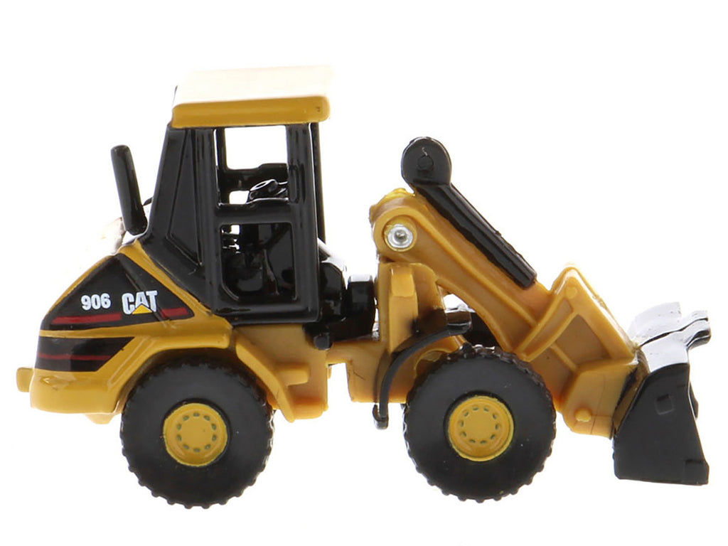 CAT Caterpillar 906 Wheel Loader Yellow "Micro-Constructor" Series Diecast Model by Diecast Masters-1