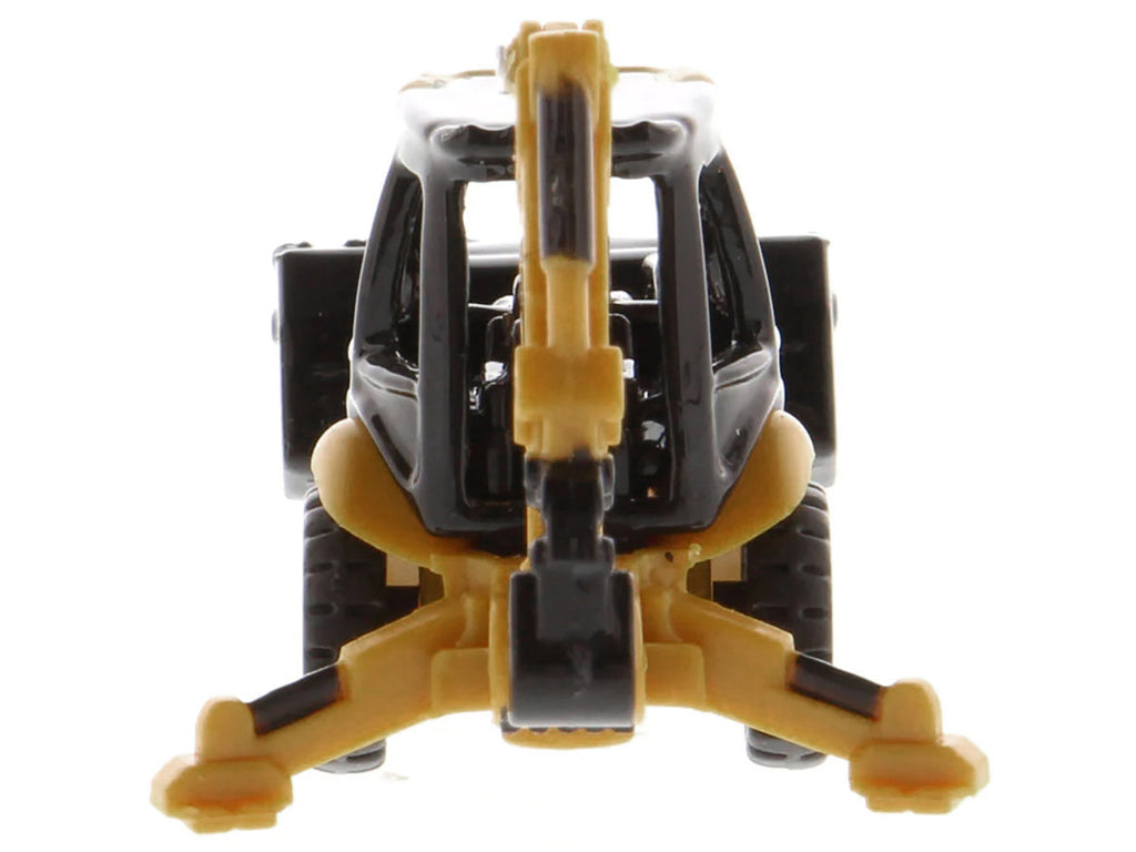 CAT Caterpillar 420E Backhoe Loader Yellow "Micro-Constructor" Series Diecast Model by Diecast Masters-4
