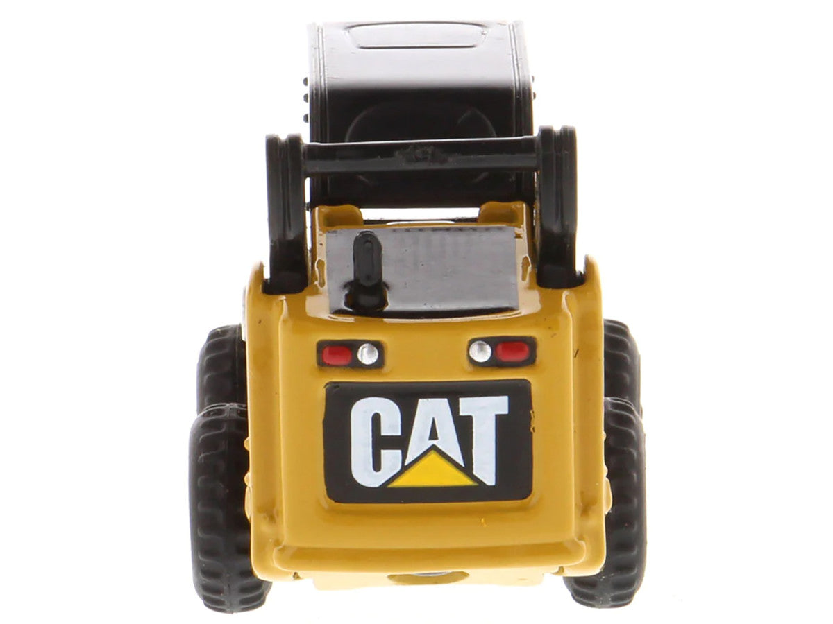 CAT Caterpillar 272C Skid Steer Loader Yellow "Micro-Constructor" Series Diecast Model by Diecast Masters-4