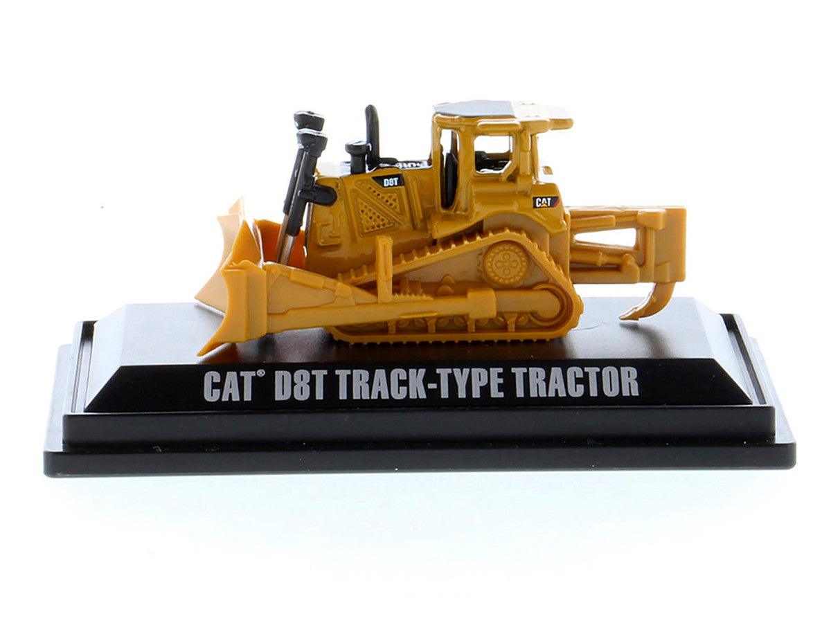 CAT Caterpillar D8T Track-Type Tractor Yellow "Micro-Constructor" Series Diecast Model by Diecast Masters-1