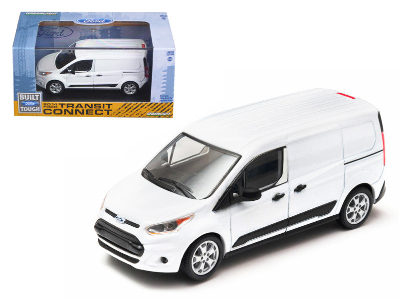 2014 Ford Transit Connect (V408) Van White 1/43 Diecast Model by Greenlight-0