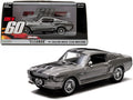 1967 Ford Mustang Custom "Eleanor" Gray Metallic with Black Stripes "Gone in 60 Seconds" (2000) Movie 1/43 Diecast Model Car by Greenlight-0