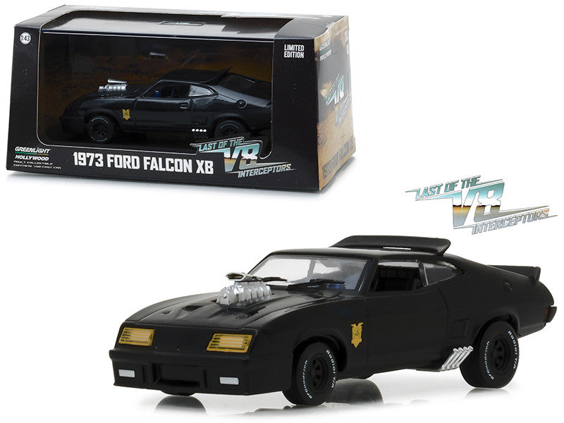 1973 Ford Falcon XB Black "Last of the V8 Interceptors" (1979) Movie 1/43 Diecast Model Car  by Greenlight-0