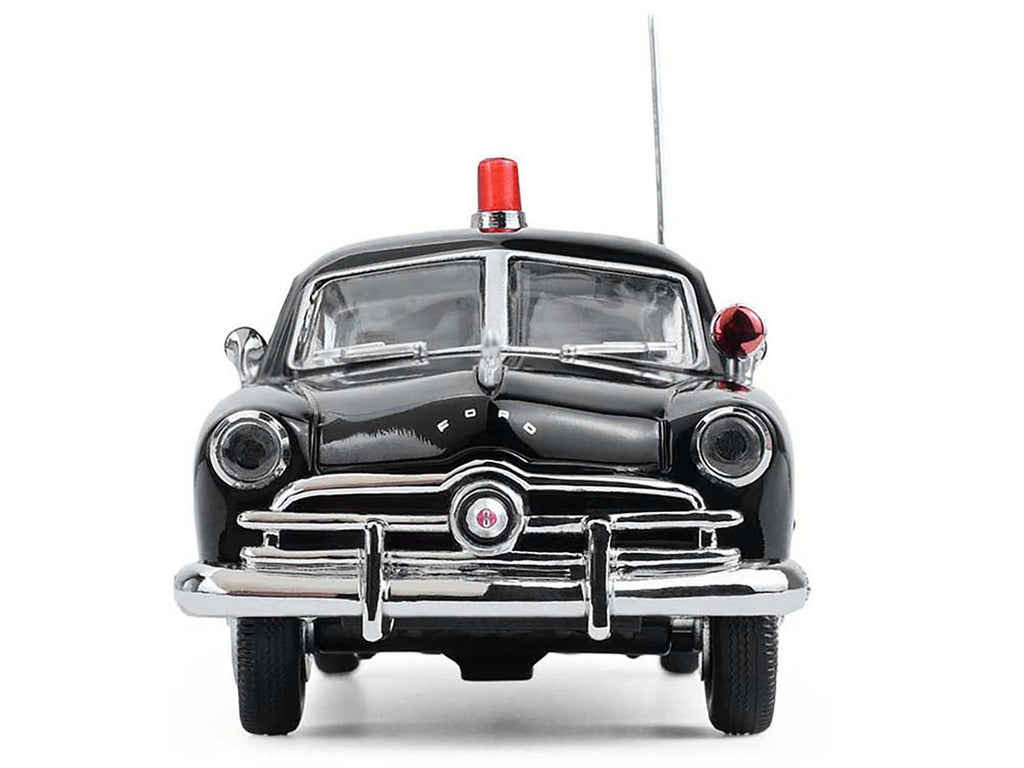 1949 Ford Custom Police Car "LAPD (Los Angeles Police Department)" Black and White 1/43 Diecast Model Car by Greenlight-1