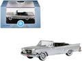 1961 Chrysler 300G Convertible Sheffield Silver Metallic 1/87 (HO) Scale Diecast Model Car by Oxford Diecast-0
