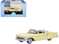 1958 Chevrolet Impala Sport Colonial Cream with Snowcrest White Top 1/87 (HO) Scale Diecast Model Car by Oxford Diecast-0