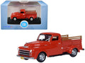 1948 Dodge B-1B Pickup Truck Red 1/87 (HO) Scale Diecast Model Car by Oxford Diecast-0
