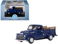1948 Dodge B-1B Pickup Truck Waterway Blue 1/87 (HO) Scale Diecast Model Car by Oxford Diecast-0
