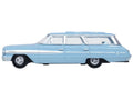 1964 Ford Country Sedan Skylight Blue 1/87 (HO) Scale Diecast Model Car by Oxford Diecast-0