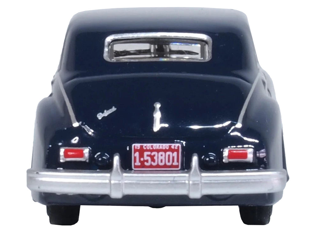 1942 Packard Clipper Touring Sedan Packard Blue 1/87 (HO) Scale Diecast Model Car by Oxford Diecast-1
