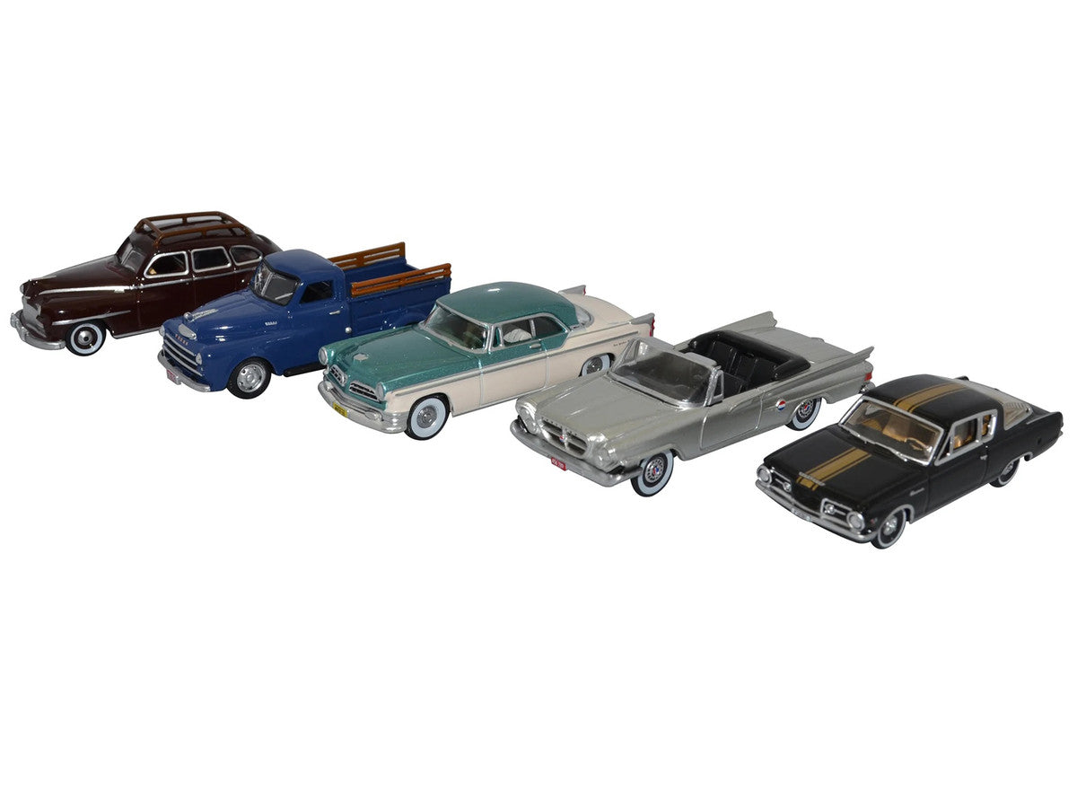 Chrysler Centenary 5 Piece Set 1/87 (HO) Scale Diecast Model Cars by Oxford Diecast-1
