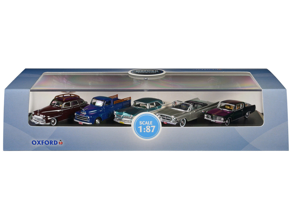 Chrysler Centenary 5 Piece Set 1/87 (HO) Scale Diecast Model Cars by Oxford Diecast-2