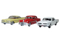 Pontiac Set of 3 Cars "100th Anniversary 2026" 1/87 (HO) Scale Diecast Model Cars by Oxford Diecast-0