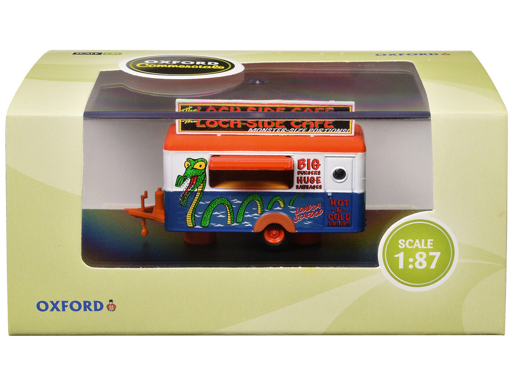 Mobile Food Trailer "Loch-Side Cafe" 1/87 (HO) Scale Diecast Model by Oxford Diecast-1