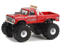 1978 Ford F-250 Monster Truck with 66-Inch Tires "First Blood" Red "Kings of Crunch" Series 1/43 Diecast Model Car by Greenlight-0