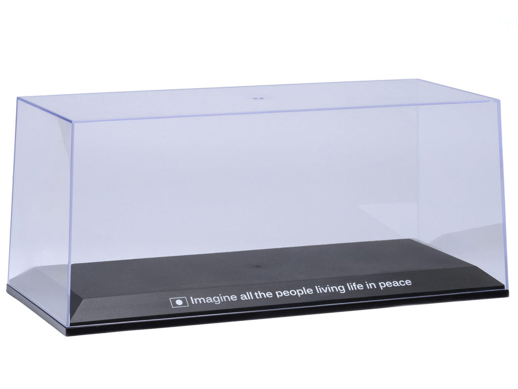 Collectible Display Show Case with Black Plastic Base and Gold "LBWK" Logo for 1/18-1/24 Scale Model Cars by Autoart-1