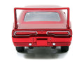 Dom's Dodge Charger Daytona Red Metallic "Fast & Furious 6" (2013) Movie "25 Years of Fast & Furious" Series die cast model car by Jada-0