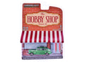 1946 Ford Fordor Super Deluxe Green Metallic with White Interior and Roof Rack with Surfboards "The Hobby Shop" Series 16 1/64 Diecast Model Car by Greenlight-0