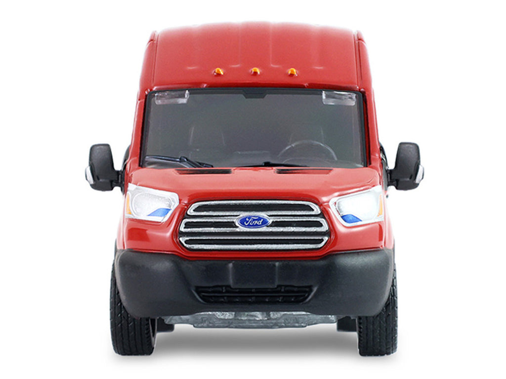 2019 Ford Transit LWB High Roof Van "Hobby Shop Auto Mechanic - Mobile Mechanic" Red with Car Jack and Battery "The Hobby Shop" Series 17 1/64 Diecast Model Car by Greenlight-1