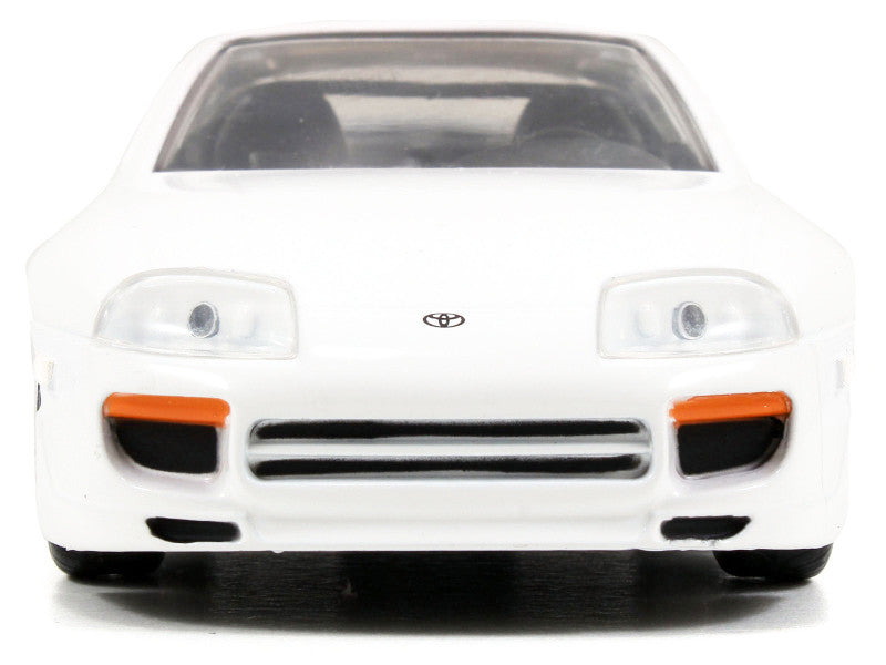 Brian's Toyota Supra White "Fast & Furious 7" (2015) Movie "25 Years of Fast & Furious" Series 1/32 Diecast Model Car by Jada-3