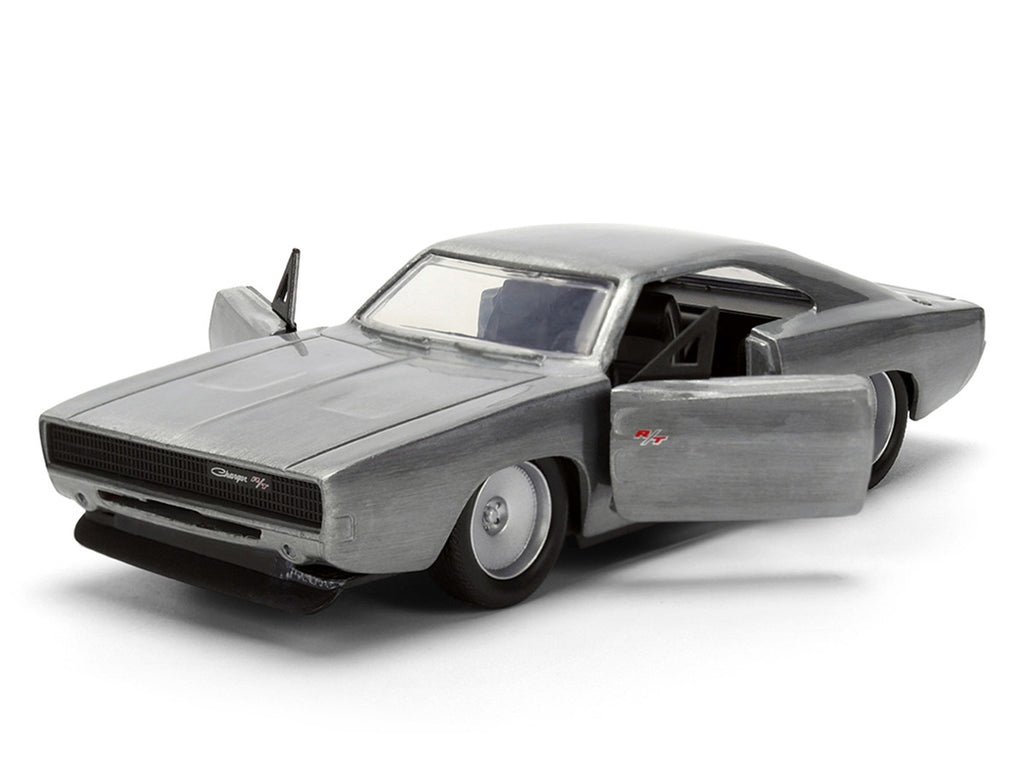 Dom's Dodge Charger R/T Raw Metal "Fast & Furious 7" (2015) Movie 1/32 Diecast Model Car by Jada-3