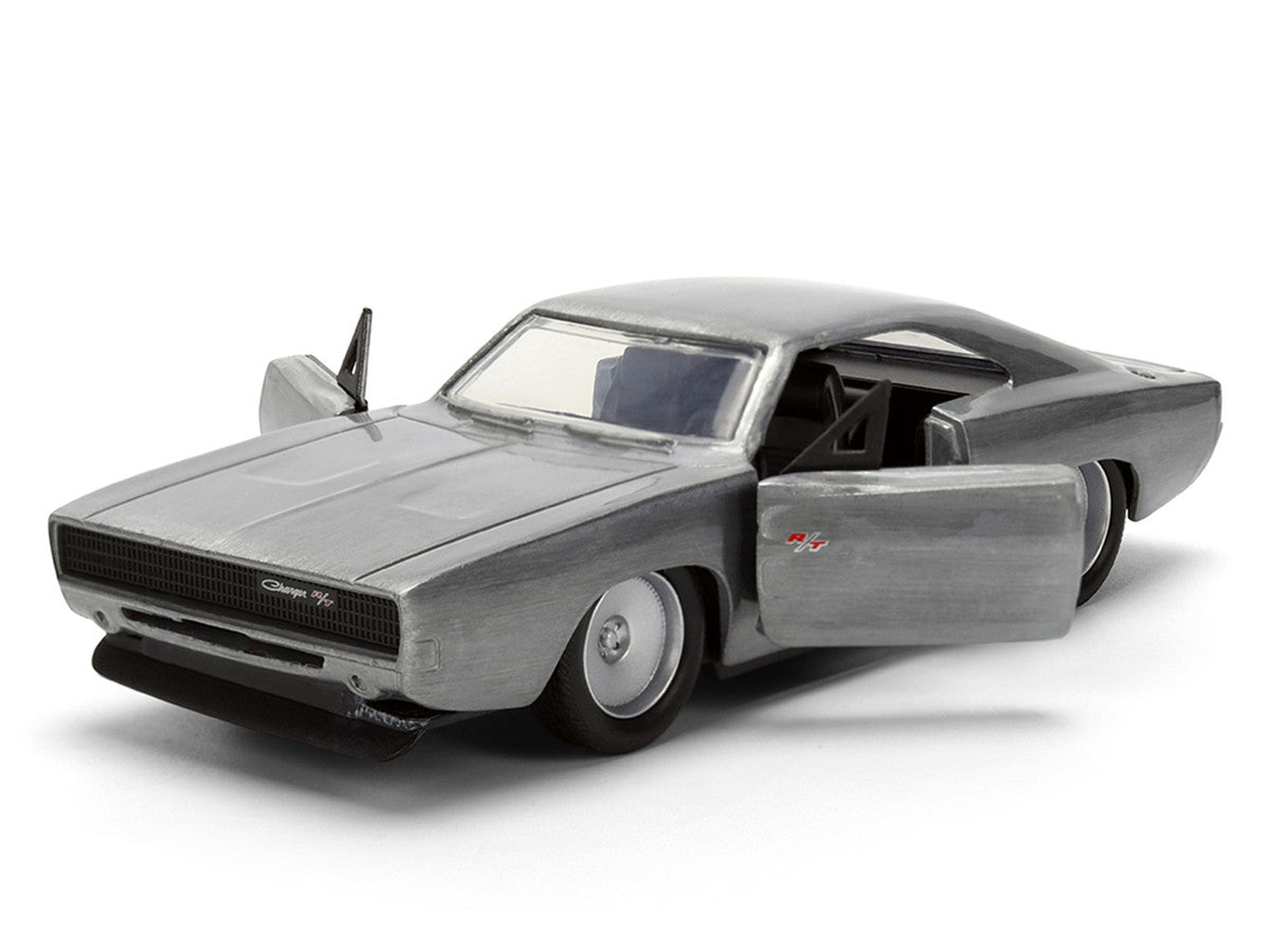 Dom's Dodge Charger R/T Raw Metal "Fast & Furious 7" (2015) Movie 1/32 Diecast Model Car by Jada-3
