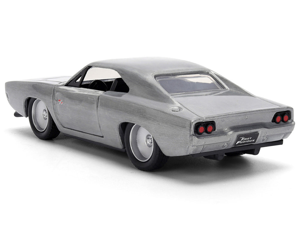 Dom's Dodge Charger R/T Raw Metal "Fast & Furious 7" (2015) Movie 1/32 Diecast Model Car by Jada-1