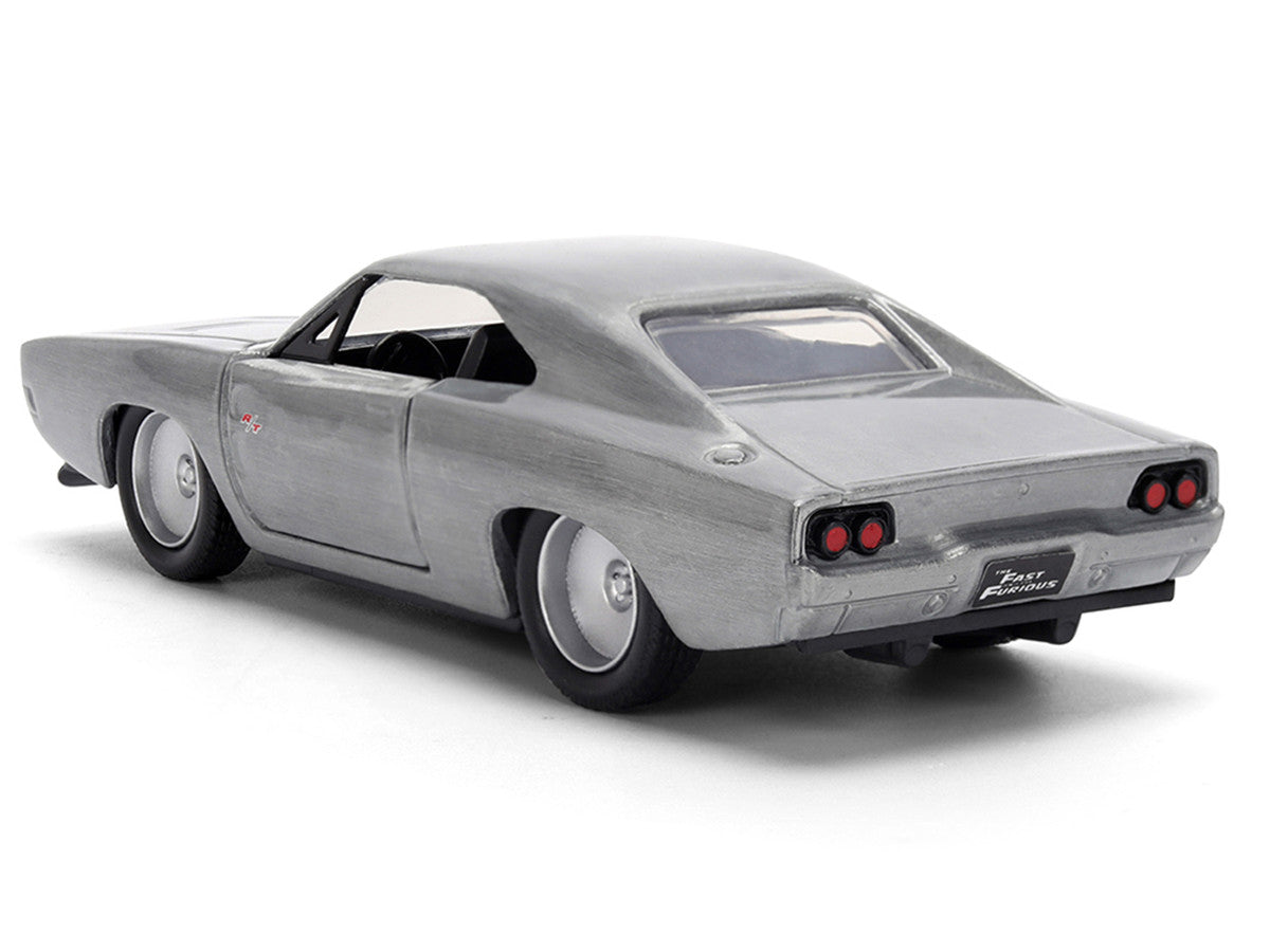Dom's Dodge Charger R/T Raw Metal "Fast & Furious 7" (2015) Movie 1/32 Diecast Model Car by Jada-1