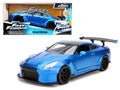 Brian's 2009 Nissan GTR R35 Blue Ben Sopra "Fast & Furious" Movie 1/24 Diecast Model Car  by Jada-0