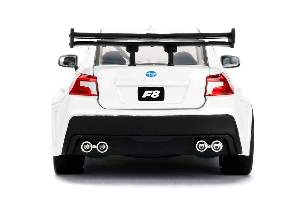 Mr. Little Nobody's Subaru WRX STI White "Fast & Furious F8: The Fate of the Furious" Movie 1/24 Diecast Model Car  by Jada-0
