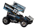 Winged Sprint Car #21 Kyle Phillips "GSR Chassis - Ohsweken Speedway" (2026) 1/18 Diecast Model Car by ACME-1